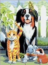 Royal Brush Paint By Number Junior Small Family Pets