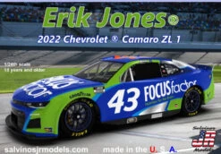 1/24 2022 Chevy Camaro Eric Jones Primary Sponsor Livery
