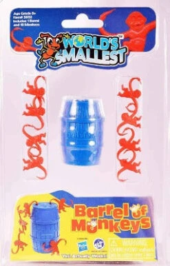 World's Smallest Barrel Of Monkeys