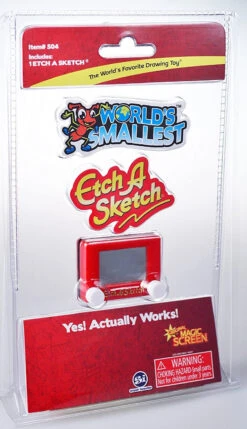 World's Smallest Etch A Sketch
