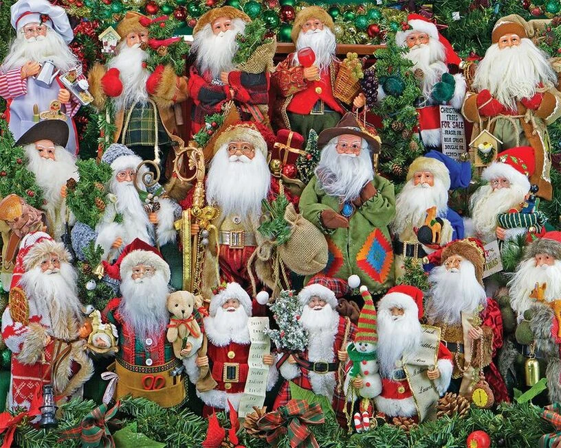 Santa Collection 1000pc Puzzle - Image 2