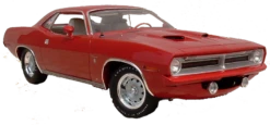 Acme 1/18 1970 Cuda DEMO Ronnie Sox