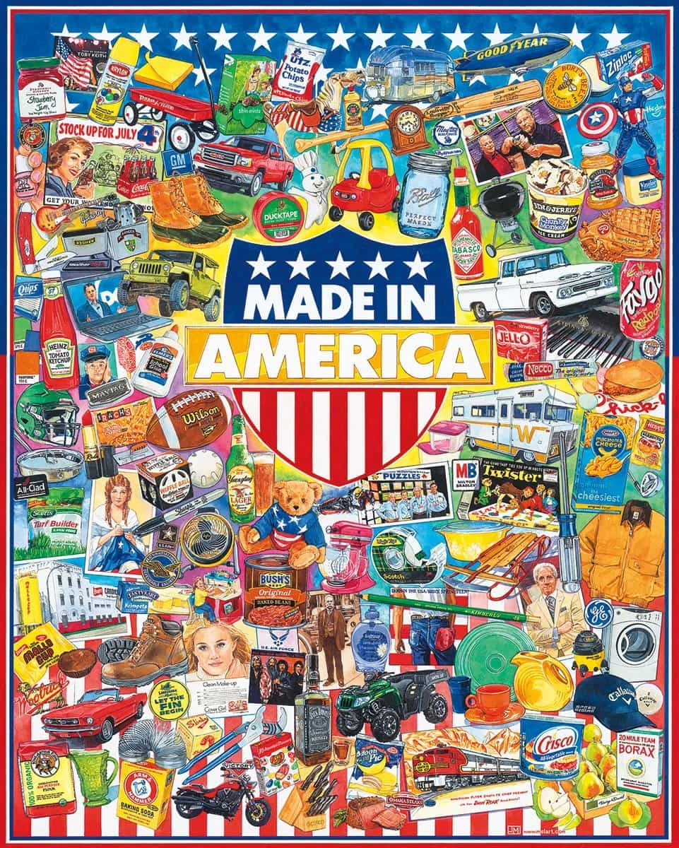 Made In America 1000pc Puzzle - Image 2