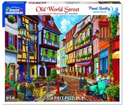 Old World Street 550pc Puzzle