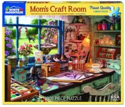 Mom's Craft Room 1000pc Puzzle