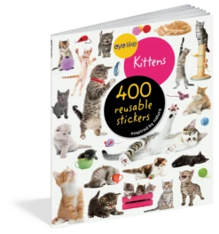 Eyelike: Kitten Reusable Stickers