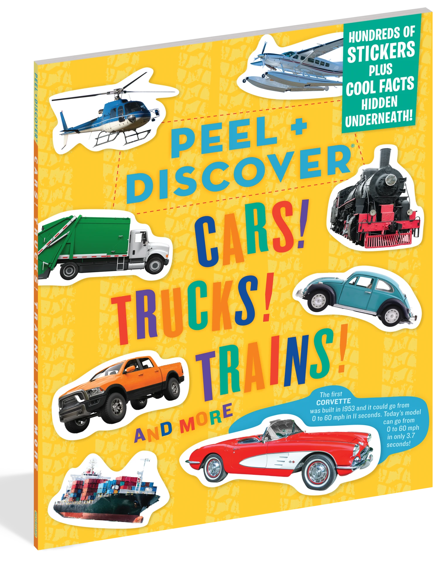 Peel + Discover Cars! Trucks! Trains!