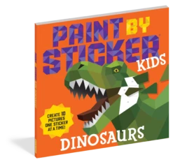 Paint By Sticker Dinosaurs Kids