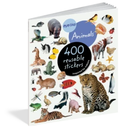Eyelike: Animals Reusable Stickers
