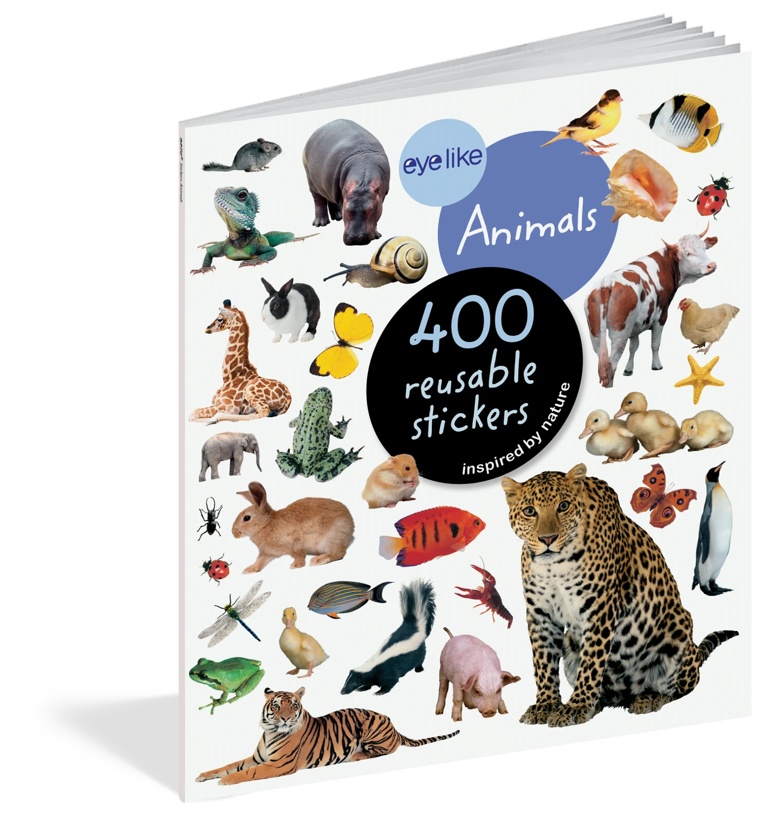 Eyelike: Animals Reusable Stickers