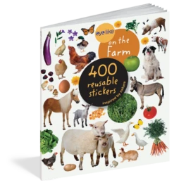 Eyelike: Farms Reusable Stickers