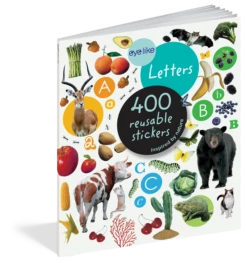 Eyelike: Letters Reusable Stickers