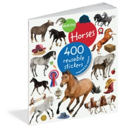 Eyelike: Horses Reusable Stickers