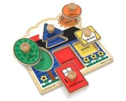Melissa & Doug First Shapes Jumbo Knob Puzzle
