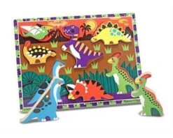 Melissa & Doug Dinosaurs Chunky Puzzle